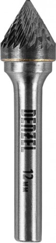 Бор-фреза по металлу  Denzel тип-J твердосплавная, зенкер 60 град., 12 мм 72057 - изображение 2