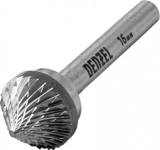 Бор-фреза по металлу  Denzel тип-K твердосплавная, зенкер 90 град., 16 мм 72059
