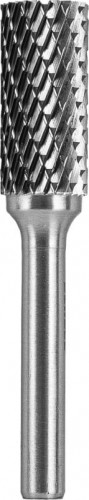 Бор-фреза по металлу  Denzel тип-А твердосплавная, цилиндрическая, 12 мм 72003 - изображение 2