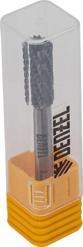 Бор-фреза по металлу  DENZEL  твердосплавная, цилиндрическая, тип-а, 8 мм 72000 - изображение 3