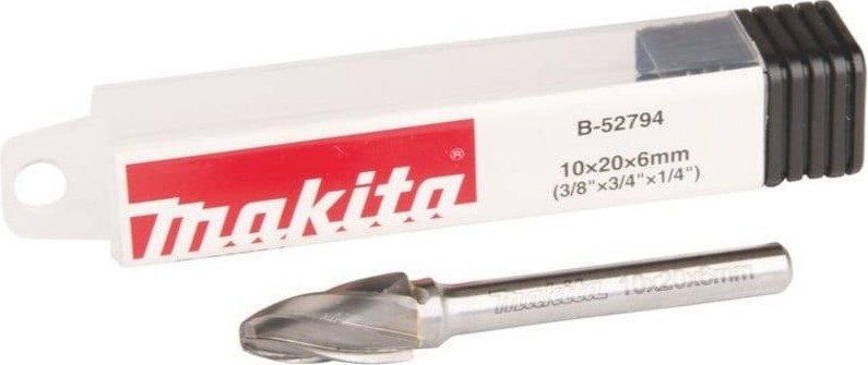 Бор-фреза по металлу  MAKITA B-52794-10 10x20x6, 10 шт. (цветной металл, SF)