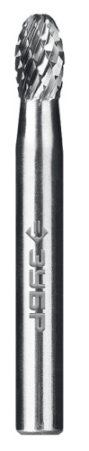 Бор-фреза по металлу  ЗУБР 28804-6-10 6х10 мм, тип e, твердосплавная