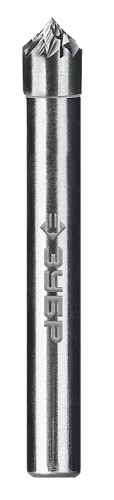 Бор-фреза по металлу  ЗУБР 28809-6-3 6х3 мм, тип k, твердосплавная