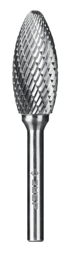 Бор-фреза по металлу  ЗУБР 28807-16-36 16х36 мм, тип h, твердосплавная
