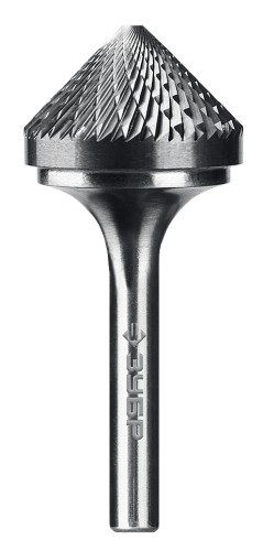 Бор-фреза по металлу  ЗУБР 28809-25-12 25х12 мм, тип k, твердосплавная
