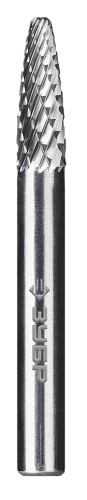 Бор-фреза по металлу  ЗУБР 28805-6-18 6х18 мм, тип f, твердосплавная