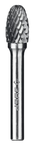 Бор-фреза по металлу  ЗУБР 28804-10-16 10х16 мм, тип e, твердосплавная