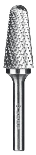 Бор-фреза по металлу  ЗУБР 28810-16-33 16х33 мм, тип l, твердосплавная