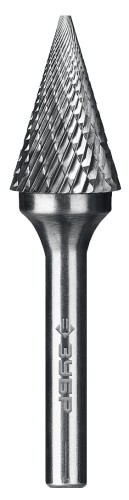 Бор-фреза по металлу  ЗУБР 28811-16-25 16х25 мм, тип m, твердосплавная