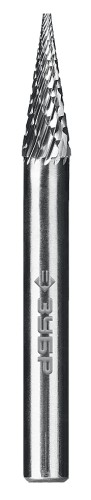 Бор-фреза по металлу  ЗУБР 28811-6-18 6х18 мм, тип m, твердосплавная