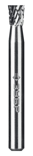 Бор-фреза по металлу  ЗУБР 28812-6-7 6х7 мм, тип n, твердосплавная