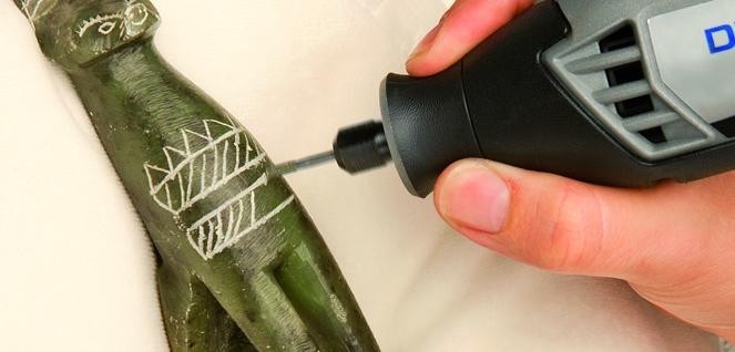 Борфреза для гравировки DREMEL 7122 2,4 мм, цилиндр, плоская вершина 26157122JA - изображение 3