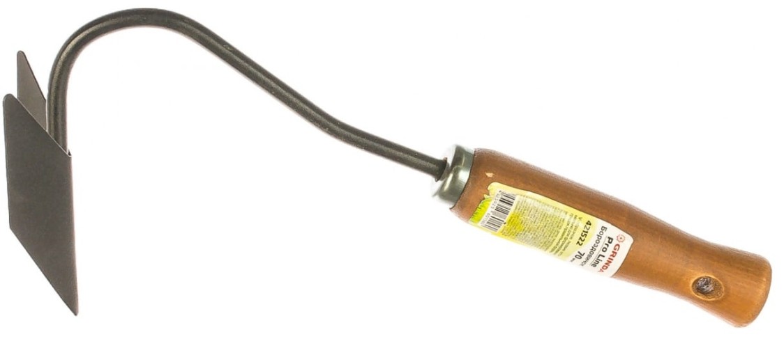 Бороздовичок GRINDA PROLine с деревянной ручкой, 80х52х295мм 421522