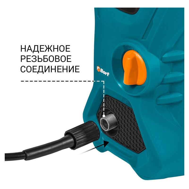 Мойка высокого давления BORT BHR-1700-Pro - изображение 4