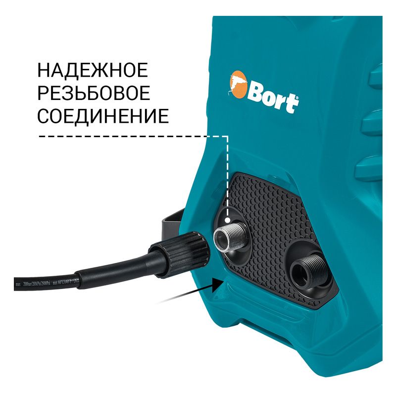 Мойка высокого давления BORT BHR-2000M-Pro - изображение 3
