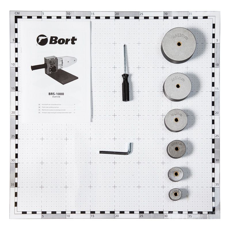 Аппарат для сварки труб BORT BRS-1000 - изображение 4