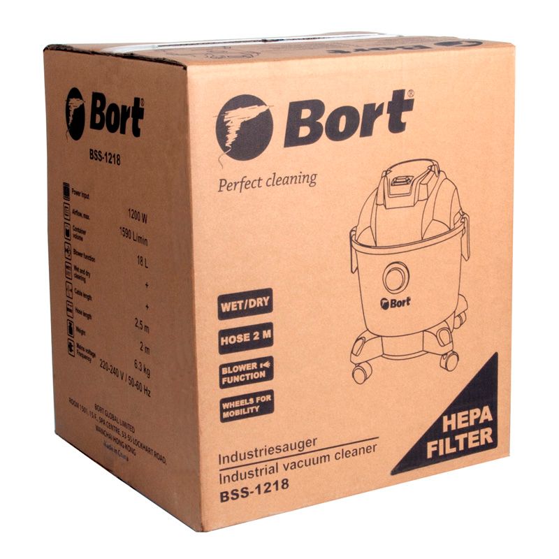 Пылесос универсальный Bort BSS-1218 - изображение 8