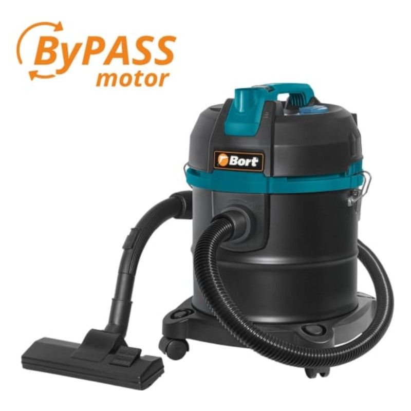 Пылесос для сухой и влажной уборки BORT BSS-1220 BLACK - изображение 2