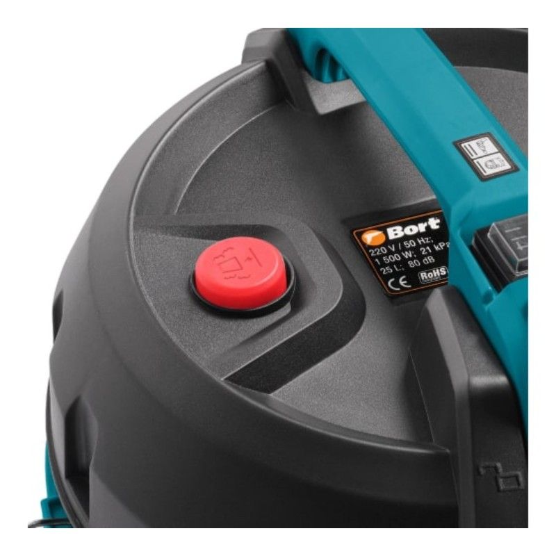 Пылесос для сухой и влажной уборки BORT BSS-1220 BLACK - изображение 6