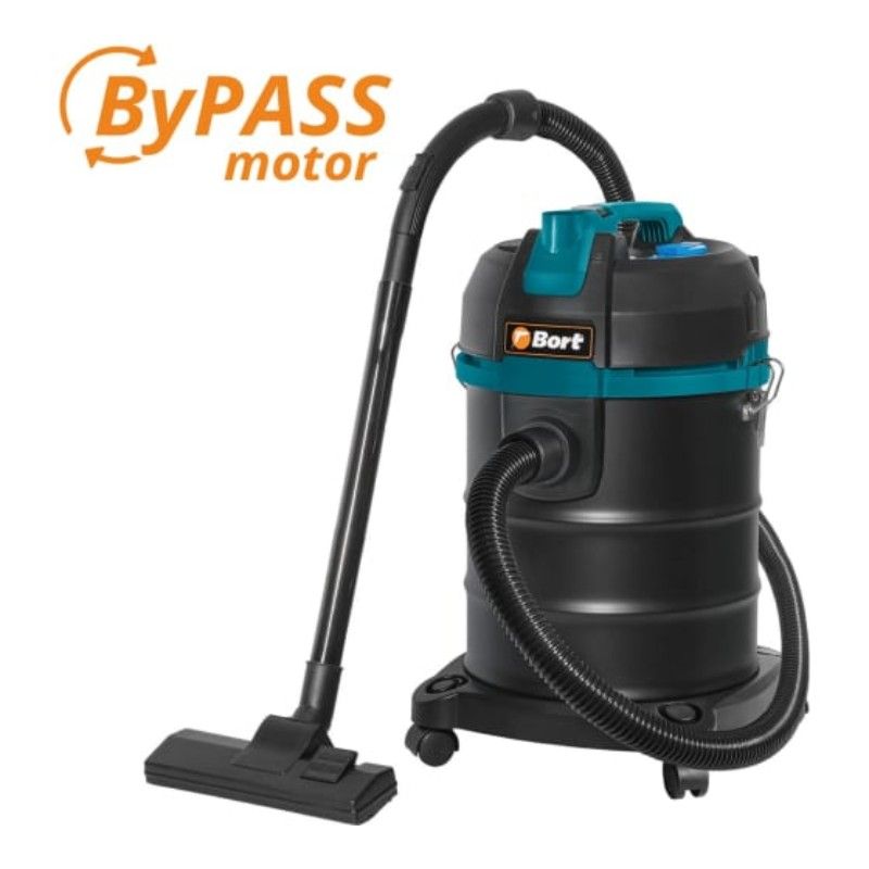 Пылесос для сухой и влажной уборки BORT BSS-1525 BLACK - изображение 2