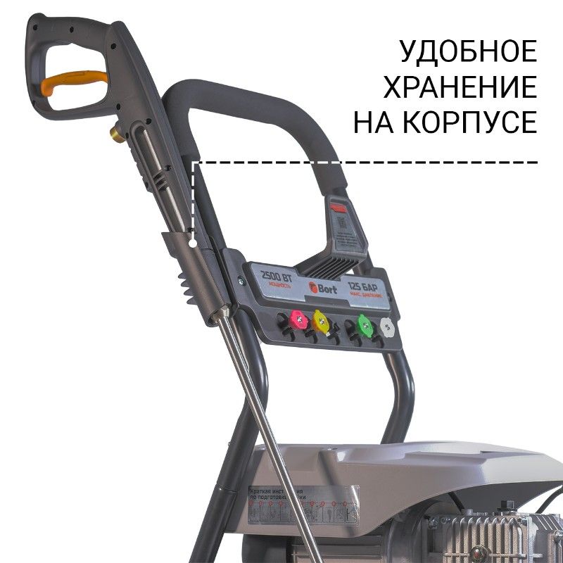 Мойка высокого давления Bort KEX-2800 - изображение 5