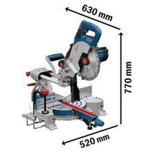 Пила торцовочная Bosch GCM 216 - изображение 4