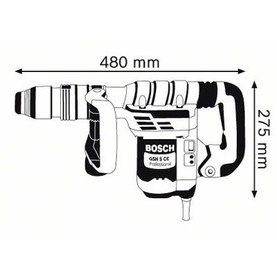 Отбойный молоток  Bosch GSH 5 CE 0.611.321.000 - изображение 2