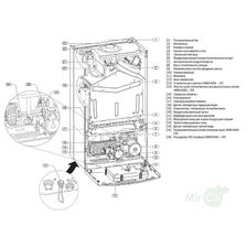 Настенный газовый котел Bosch WBC 14-1 D - изображение 4