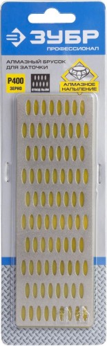 Брусок с алмазным напылением ЗУБР Профессионал Р400 50х150мм 35715-01_z01 - изображение 4