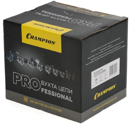 Бухта цепи CHAMPION A050-R100RPRO 3/8"-1,3-1640