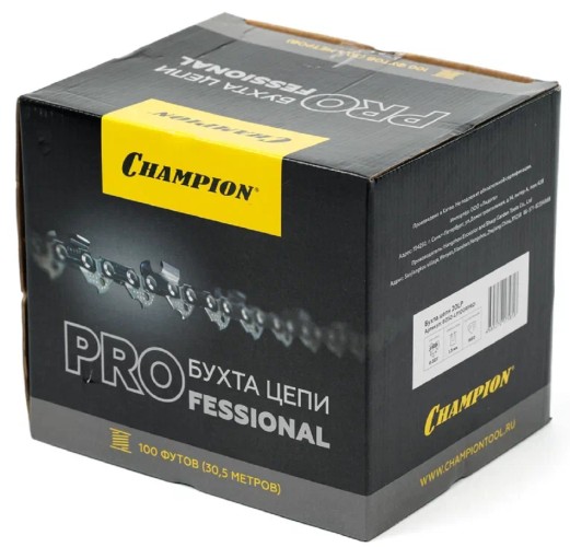 Бухта цепи CHAMPION PRO 0,325"-1,3-1880зв. (20LP) B050-LP100RPRO B050-LP100RPRO