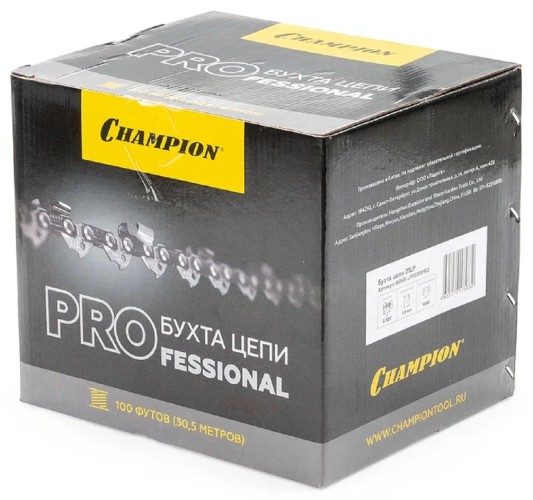 Бухта цепи CHAMPION PRO 0,325"-1,5-1880зв. (21LP) B058-LP100RPRO B058-LP100RPRO
