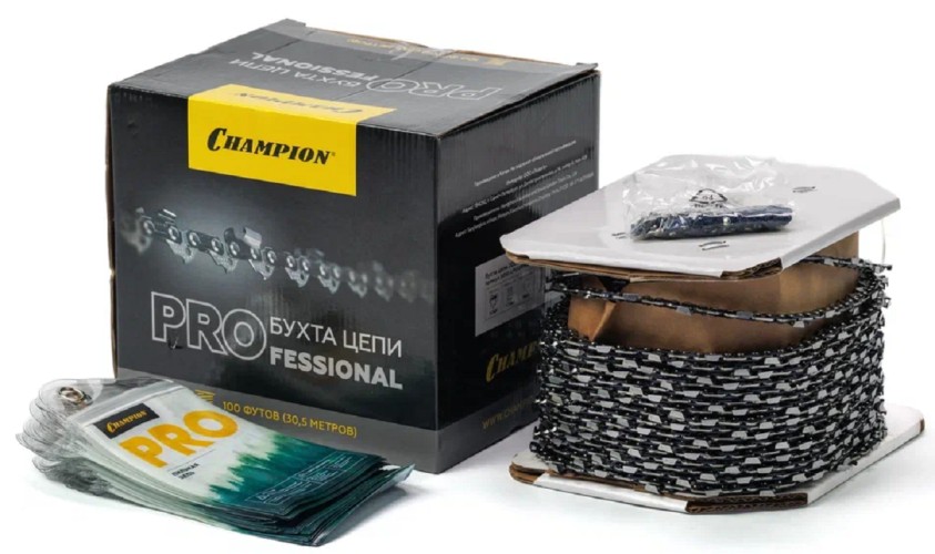Бухта цепи CHAMPION PRO 0,325"-1,3-1880зв. (20LP) B050-LP100RPRO B050-LP100RPRO - изображение 2