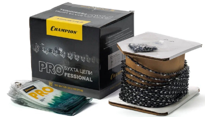 Бухта цепи CHAMPION PRO 3/8"-1,3-1640зв. (91VG) A050-VG100RPRO A050-VG100RPRO - изображение 2
