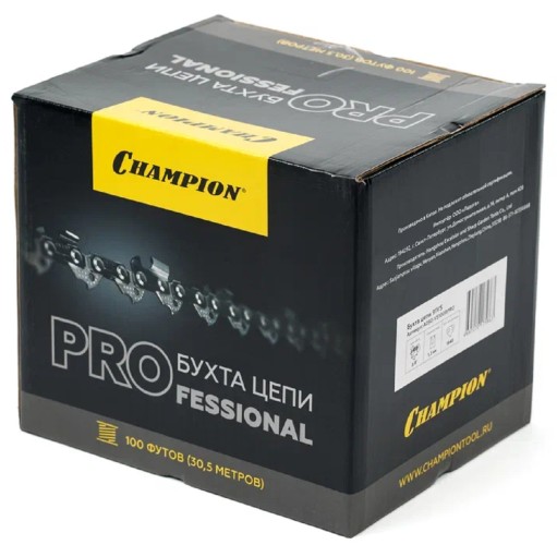 Бухта цепи CHAMPION PRO 3/8"-1,3-1640зв. (91VS) A050-VS100RPRO A050-VS100RPRO