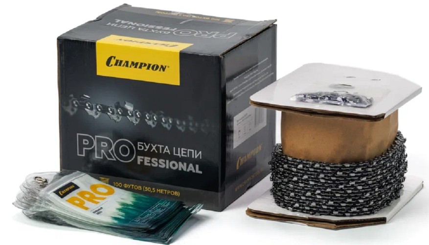 Бухта цепи CHAMPION PRO 3/8"-1,3-1640зв. (91VS) A050-VS100RPRO A050-VS100RPRO - изображение 2