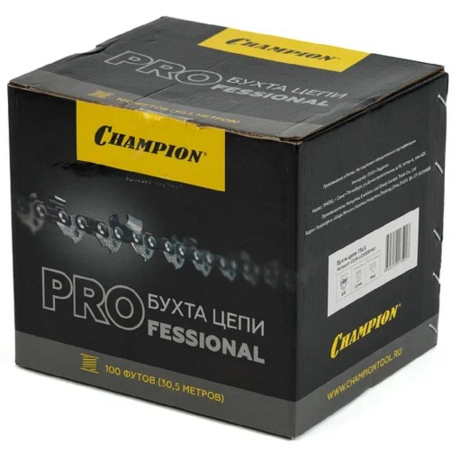 Бухта цепи CHAMPION PRO 3/8"-1,5-1640зв. (73LG) C058-LG100RPRO C058-LG100RPRO