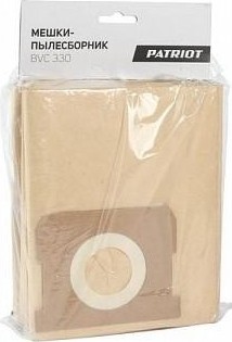 Бумажный мешок PATRIOT для пылесосов VC 330 30 л. 5шт 755302070