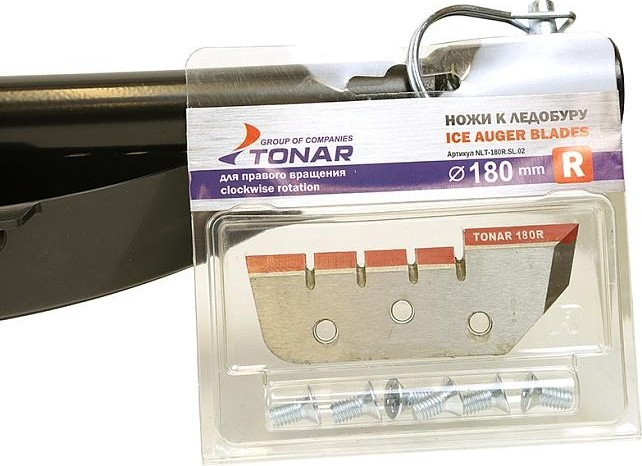 Бур ледовый СОЮЗ ББС-02-180 диам 180мм, длин. 1000мм, под вал 20мм ББС-02-180-Л - изображение 5