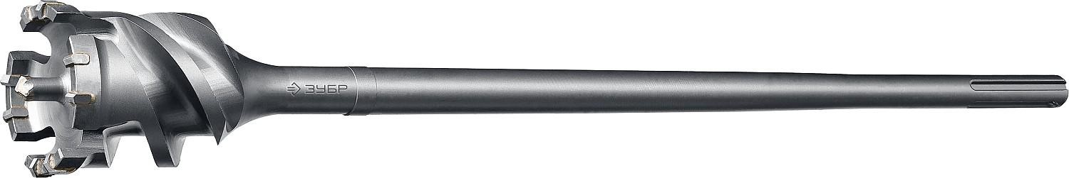 Бур проломный SDS-Max ЗУБР ПРОФЕССИОНАЛ 55х900/1000 мм 29330-55-1000 - изображение 2