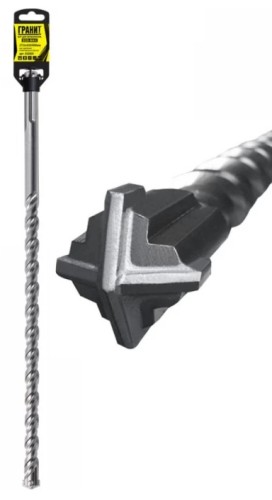 Бур SDS-Max ГРАНИТ  Quadro-X 22x1340/1200 822134