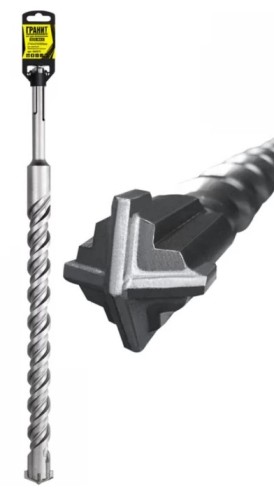 Бур SDS-Max ГРАНИТ  Quadro-X 40x570/450  840570