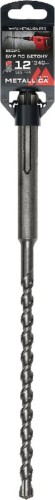Бур SDS-Max METALLICA Ultra 12х340/200 мм по бетону Х-напайка, 2 спирали 905845