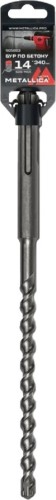 Бур SDS-Max METALLICA Ultra 14х340/200 мм по бетону Х-напайка, 2 спирали 905883