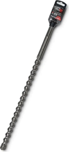 Бур SDS-Max METALLICA Ultra 22х540/400 мм по бетону Х-напайка, 2 спирали 906071