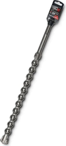 Бур SDS-Max METALLICA Ultra 32х540/400 мм по бетону Х-напайка, 2 спирали 906231