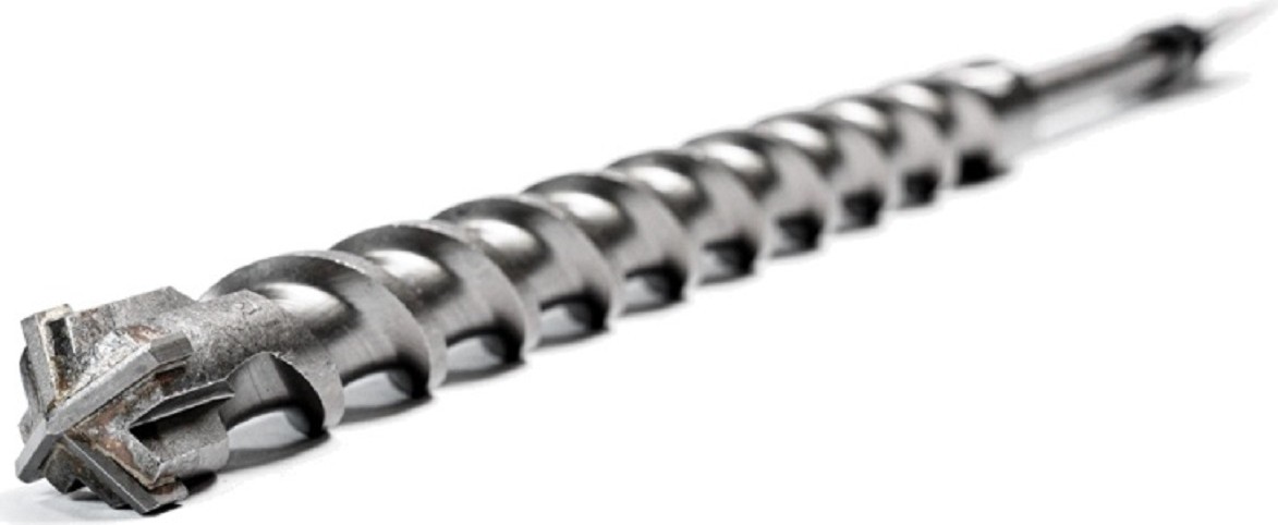 Бур SDS-Max METALLICA Ultra 40х540/400 мм по бетону Х-напайка, 2 спирали 906316