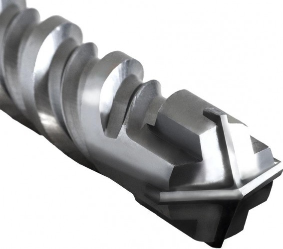 Бур SDS-Max ПРАКТИКА 20х1360/1500 мм, КВАДРО, серия Эксперт, по бетону 915-701 - изображение 2