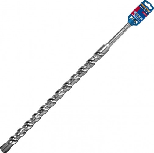 Бур SDS-Max ПРАКТИКА 25х1360/1500 мм, КВАДРО, серия Эксперт, по бетону 915-718
