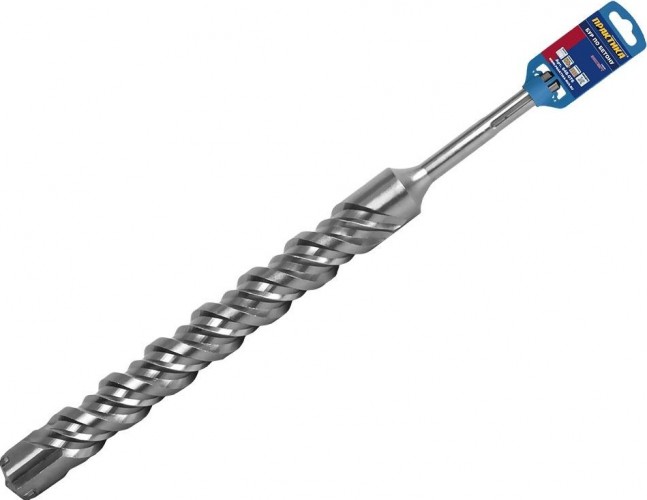 Бур SDS-Max ПРАКТИКА 40х1360/1500 мм, КВАДРО, серия Эксперт, по бетону 915-732